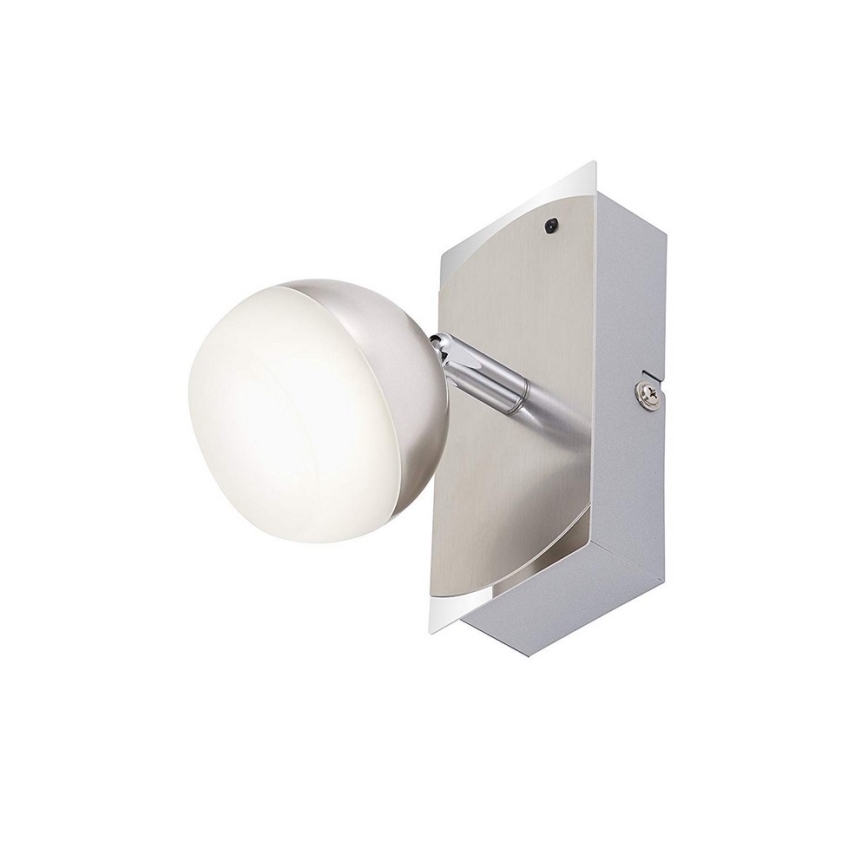 Briloner 2040-012 - Foco LED RGB regulable 1xLED/3,3W/230V + mando a distancia