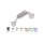 Briloner 2040-022 - LED RGB Foco regulable 2xLED/3,3W/230V + control remoto