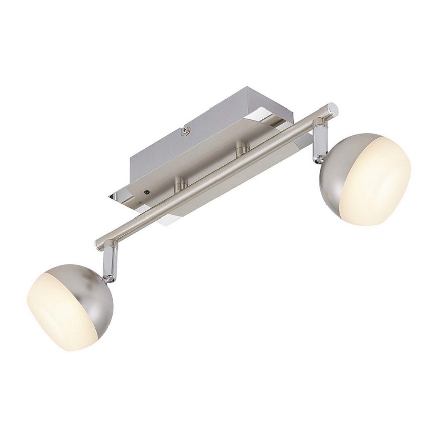 Briloner 2040-022 - LED RGB Foco regulable 2xLED/3,3W/230V + control remoto