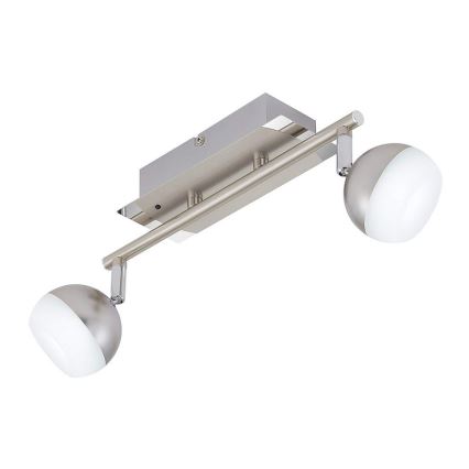 Briloner 2040-022 - LED RGB Foco regulable 2xLED/3,3W/230V + control remoto