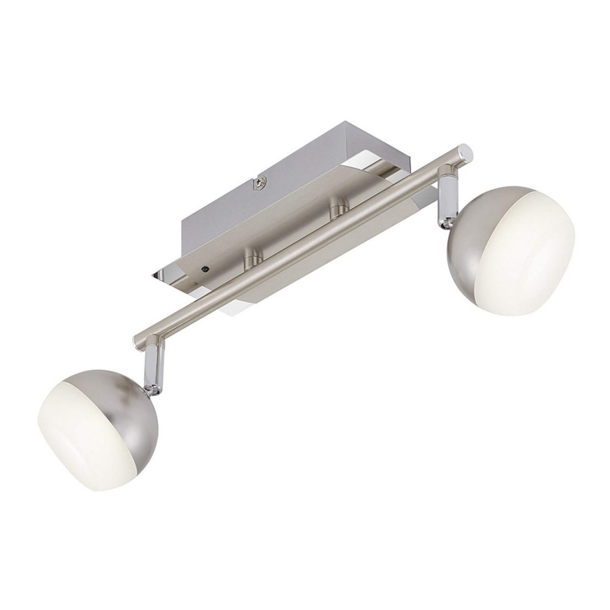 Briloner 2040-022 - LED RGB Foco regulable 2xLED/3,3W/230V + control remoto