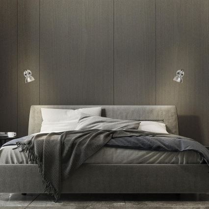Briloner 2049-014 - Foco de pared RETRO 1xE14/40W/230V gris