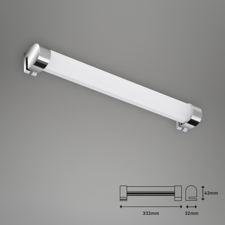 Briloner 2059-018 - Iluminación LED para espejos de baño SPLASH LED/8W/230V IP44