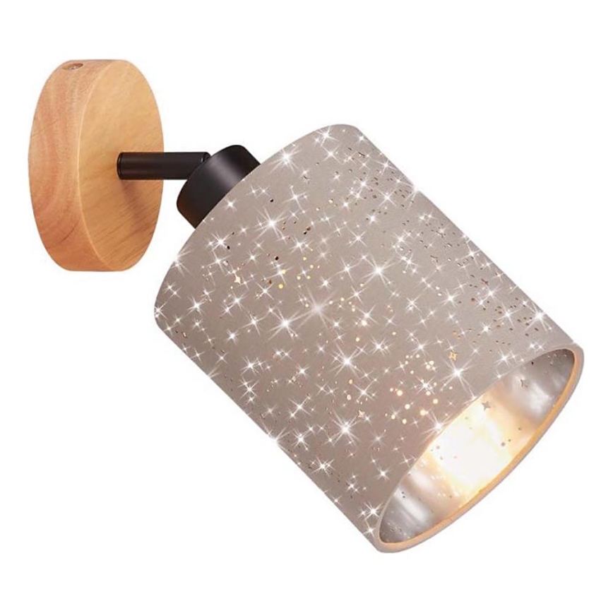 Briloner 2078-011 - Foco de pared SPOTLIGHT 1xE27/25W/230V beige