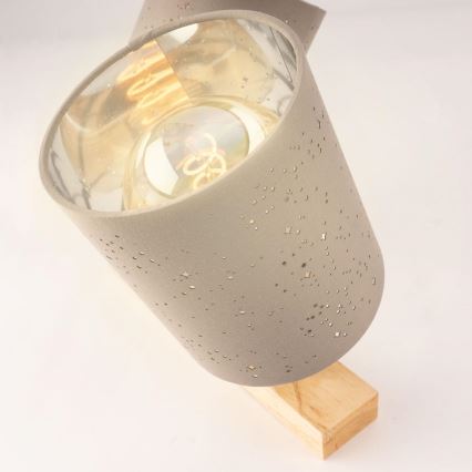 Briloner 2078-021 - Foco SPOTLIGHT 2xE27/25W/230V beige