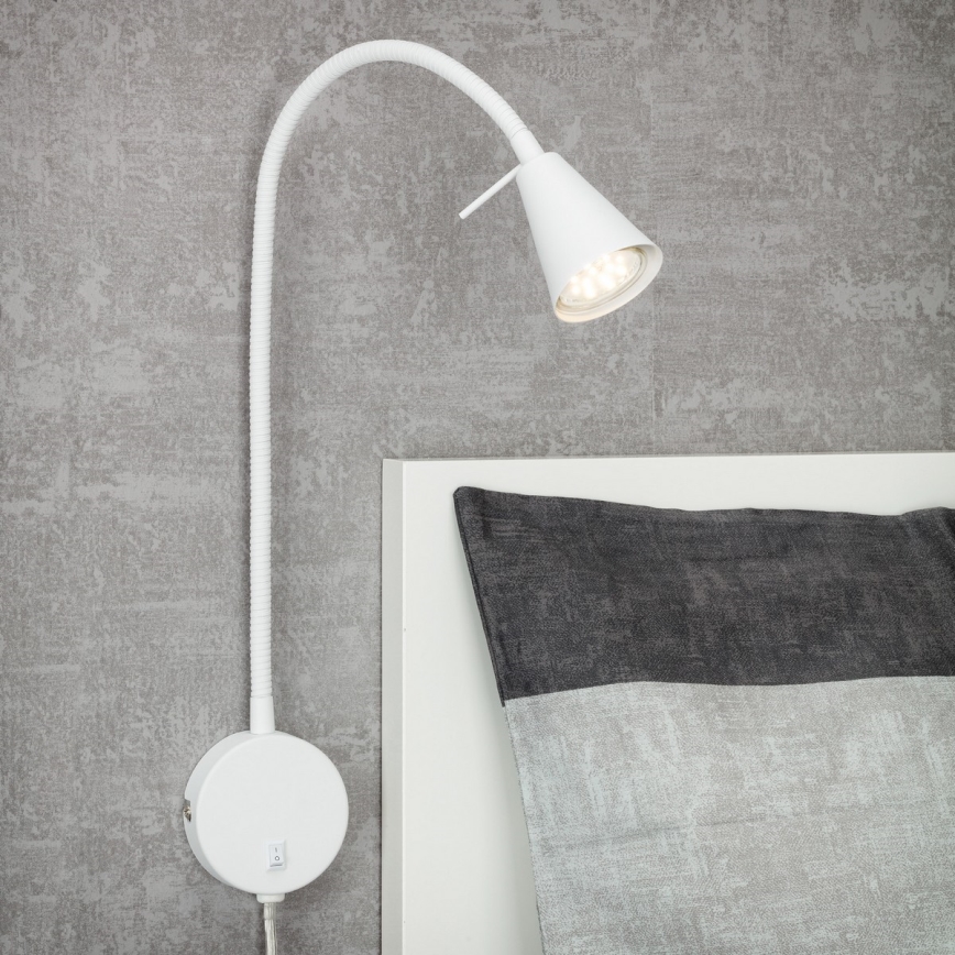 Briloner 2082-016 - Aplique LED COMFORT LIGHT 1xGU10/5W/230V blanco