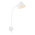 Briloner 2089-016 - Lámpara de pared 1xE27/10W/230V blanca