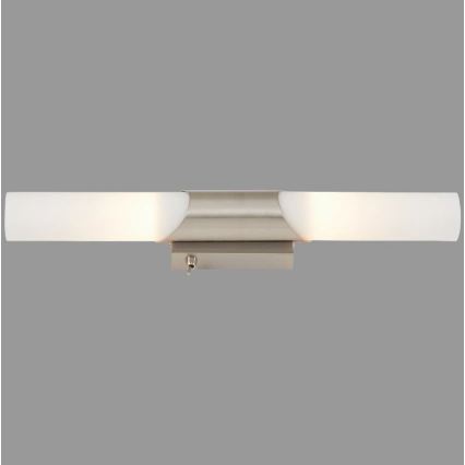 Briloner 2125-022 - Iluminación para espejo SPLASH 2xE14/40W/230V
