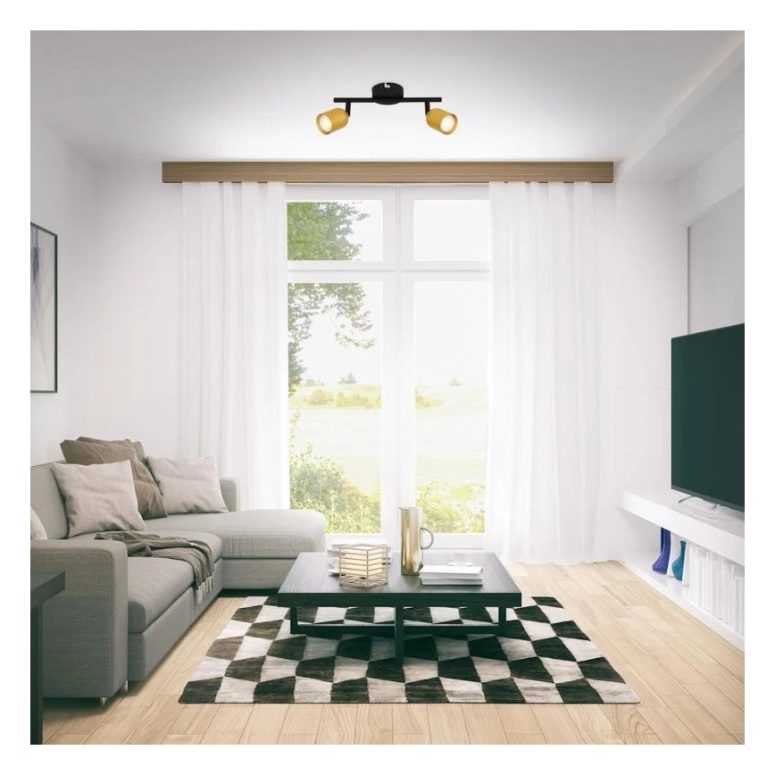 Briloner 2145-027 - Foco direccional 2xGU10/9W/230V