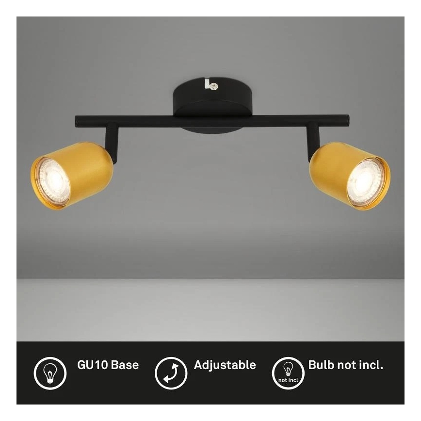Briloner 2145-027 - Foco direccional 2xGU10/9W/230V