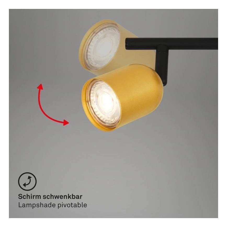 Briloner 2145-027 - Foco direccional 2xGU10/9W/230V