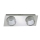 Briloner 2257-028 - Plafón LED de baño SURF 2xLED/5W/230V IP44