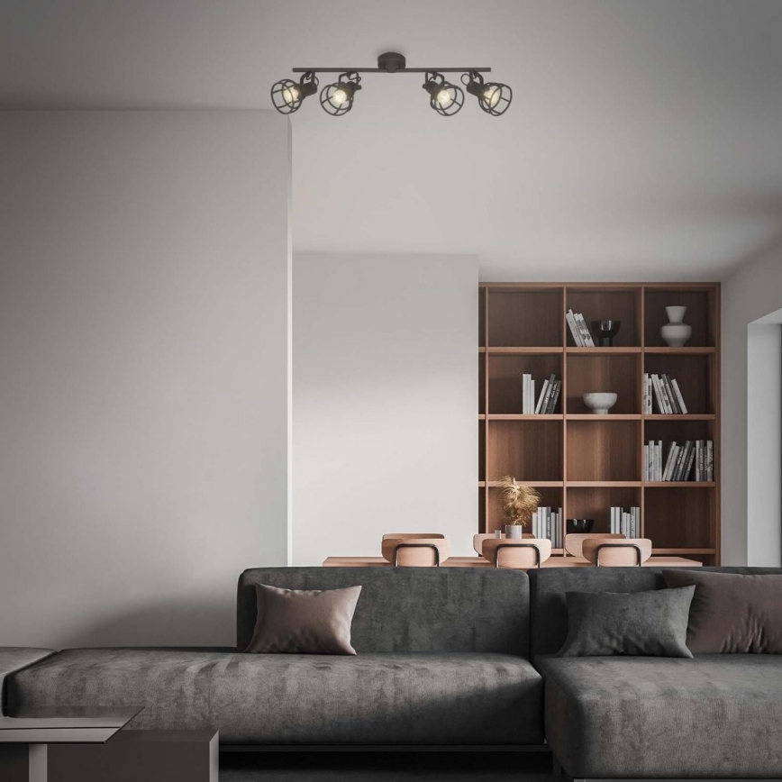 Briloner 2669-045 - Foco RETRO 4xE14/25W/230V