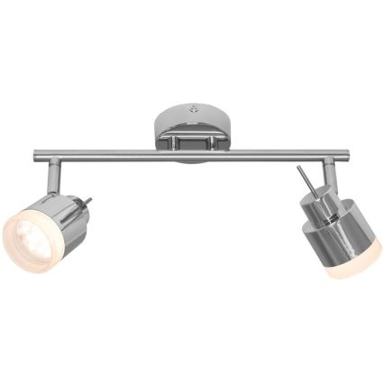 Briloner 2733-028 - Foco LED para baño SPLASH 2xLED/4W/230V IP44