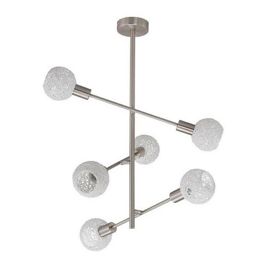 Briloner 2815-066 - Lámpara colgante 6xE14/5,5W/230V