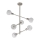 Briloner 2815-066 - Lámpara colgante 6xE14/5,5W/230V