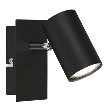 Briloner 2857-015 - Foco de pared SPOT 1xGU10/40W/230V negro