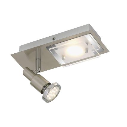 Briloner 2879-022 - LED Plafón COMBINATA 1xGU10/3W + LED/5W/230V