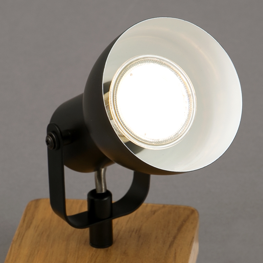 Briloner 2902-015 - Foco SPOT 1xGU10/35W/230V árbol de caucho