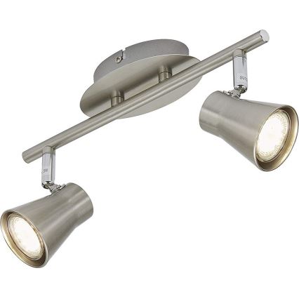 Briloner 2914-022 - Foco LED 2xGU10/3W/230V 3000K