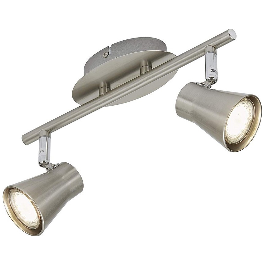 Briloner 2914-022 - Foco LED 2xGU10/3W/230V 3000K