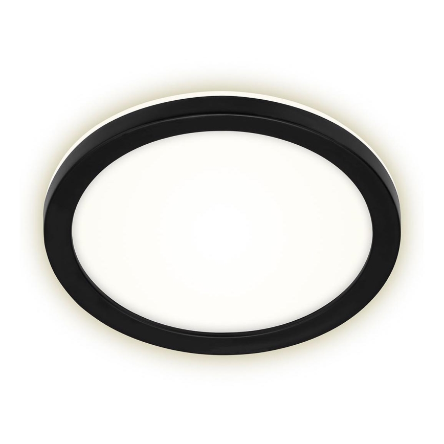 Briloner 3008-015 - Plafón LED LED/8W/230V diá. 21 cm negro IP44