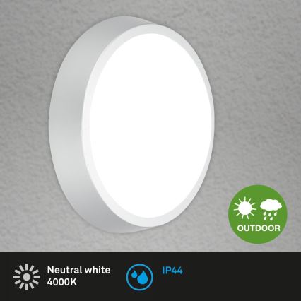 Briloner 3018-014 - Plafón LED de baño HAGEN LED/24W/230V IP44 blanco