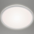 Briloner 3046-014 - Plafón LED LED/15W/230V 4000K diá. 28 cm plata