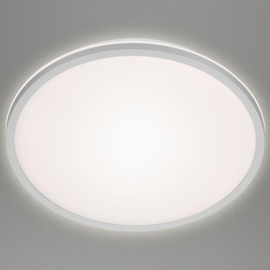 Briloner 3046-014 - Plafón LED LED/15W/230V 4000K diá. 28 cm plata
