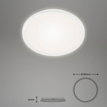 Briloner 3046-016 - Plafón LED RUNA LED/15W/230V