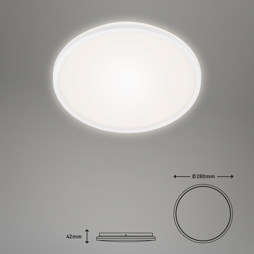 Briloner 3046-016 - Plafón LED RUNA LED/15W/230V
