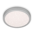Briloner 3048-014 - Plafón LED RUNA LED/18W/230V plata