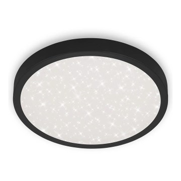 Briloner 3071-015 - Plafón LED RUNA LED/24W/230V negro
