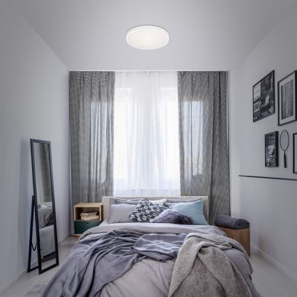 Briloner 3071-016 - Plafón LED RUNA LED/24W/230V 4000K diá. 38 cm blanco