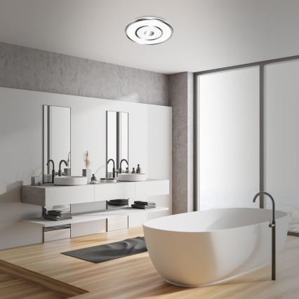 Briloner 3083-018 - Plafón de baño LED regulable COOL&COSY LED/24W/230V IP44