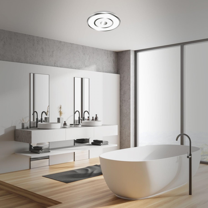 Briloner 3083-018 - Plafón de baño LED regulable COOL&COSY LED/24W/230V IP44