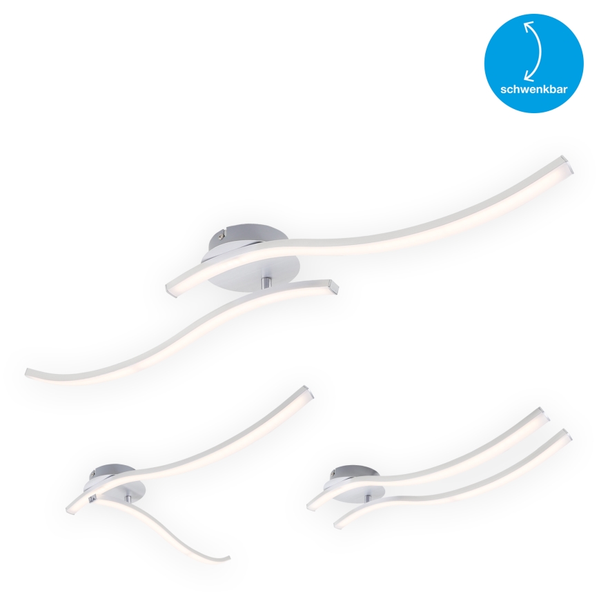 Briloner 3165-029 - Lámpara de techo LED GO 2xLED/9W/230V