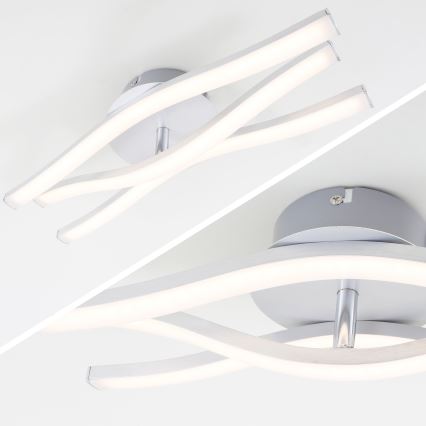 Briloner 3186-039 - Lámpara de techo LED GO 3xLED/6W/230V