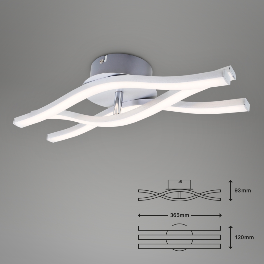Briloner 3186-039 - Lámpara de techo LED GO 3xLED/6W/230V