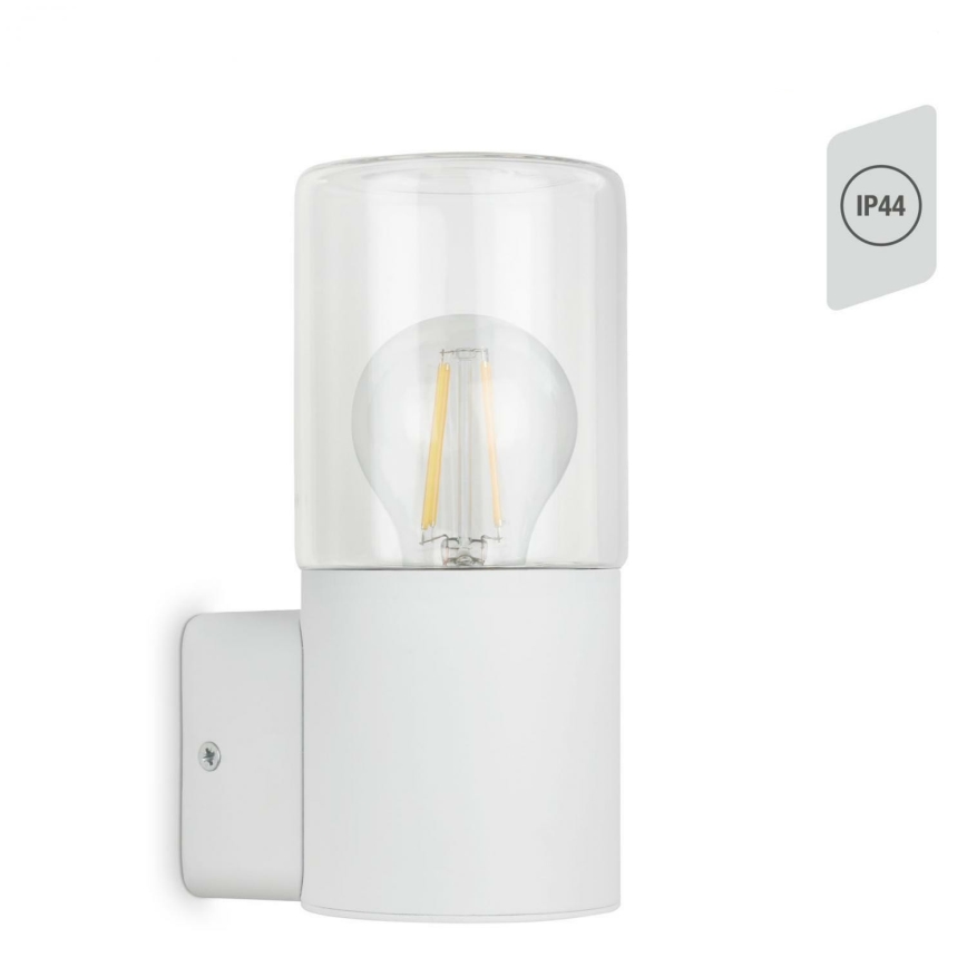 Briloner 320506TF - Aplique de exterior 1xE27/12W/230V IP44 blanco