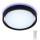 Briloner 3227-015 - Lámpara de techo LED RGB regulable con sensor TALENA LED/24W/230V negro + mando a distancia