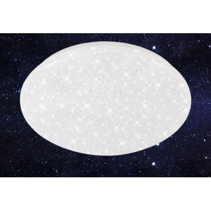 Briloner 3320-016 - Plafón LED STARRY SKY LED/12W/230V