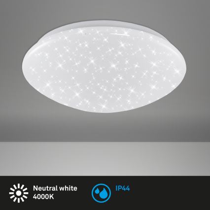 Briloner 3360-016 - Plafón LED de baño STARRY SKY LED/12W/230V IP44