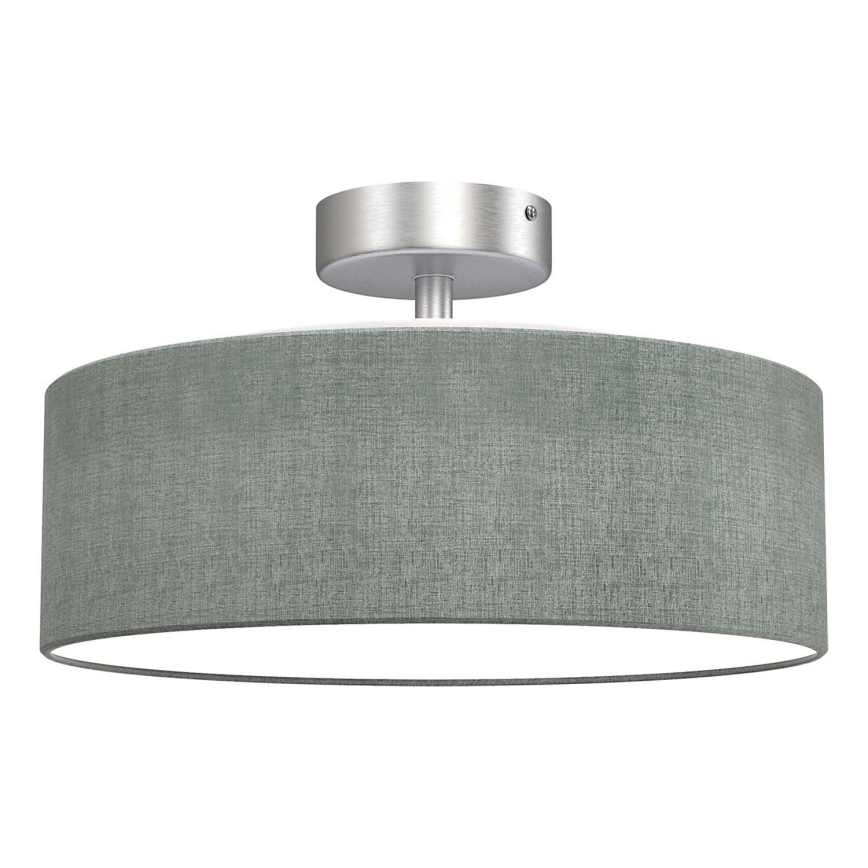 Briloner 3375-024 - Plafón 1xE27/40W/230V diá. 30 cm gris