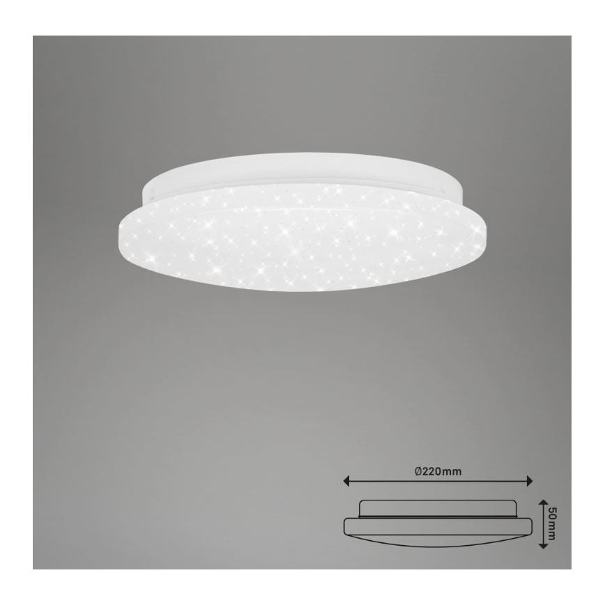 Briloner 3388-016 - Plafón LED VIPE LED/8W/230V