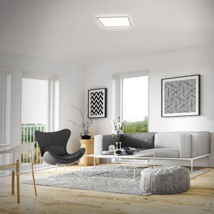 Briloner 3393-014 - Plafón LED FREE LED/22W/230V 42x42 cm