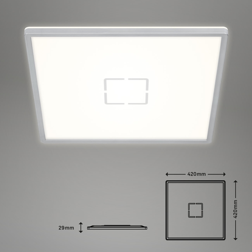 Briloner 3393-014 - Plafón LED FREE LED/22W/230V 42x42 cm