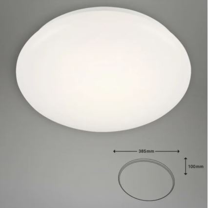 Briloner 3407-016 - Plafón LED de baño SPLASH LED/18W/230V IP44