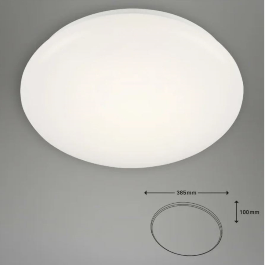 Briloner 3407-016 - Plafón LED de baño SPLASH LED/18W/230V IP44