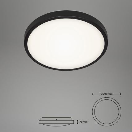 Briloner 3455-015 - Plafón LED MANNY LED/12W/230V